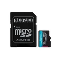 Kingston 256Gb microSDXC Canvas Go Plus 170R A2 U3 V30 Card  Adp, Ean 740617301250