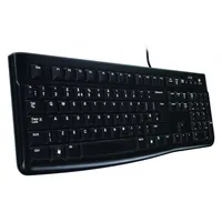 Logitech K120 Corded Keyboard tastatūra Usb Qwertz Swiss Melns