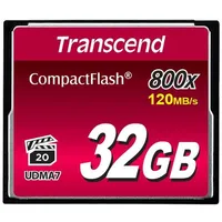Memory Compact Flash 32Gb/800X Ts32Gcf800 Transcend