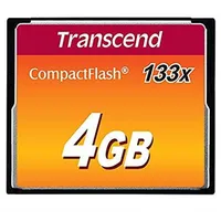 Memory Compact Flash 4Gb/Slc Ts4Gcf133 Transcend