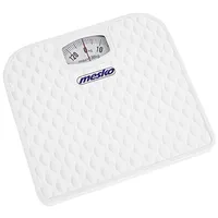 Mesko  Scale Ms 8160 Mechanical Maximum weight Capacity 130 kg Accuracy 1000 g White