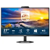 Philips 5000 series 27E1N5600He/00 monitori 68,6 cm 27 2560 x 1440 pikseļi Quad Hd Lcd Melns
