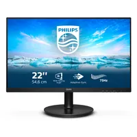 Philips V Line 222V8La/00 monitori 54,6 cm 21.5 1920 x 1080 pikseļi Full Hd Lcd Melns