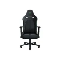 Razer Enki X Ergonomic Gaming Chair Epu Synthetic Leather  Steel High density Polyurethane Moulded Foam Black/Green