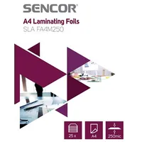 Sencor Sla Fa4M250 Laminēšanas plēve A4 250Mic 25Lpp