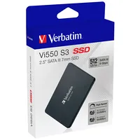 Verbatim Vi550 S3 2.5 512 Gb Serial Ata Iii 3D Nand