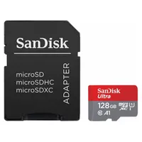 Atmiņas karte Sandisk Ultra microSDXC 128Gb  Sd Adapter