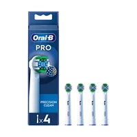 Braun Oral-B Precision Clean Pro, 4 gab., balta - Uzgaļi elektriskajai zobu birstei
