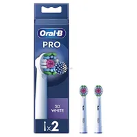 Braun Oral-B Pro 3D White  2 gab. balta
