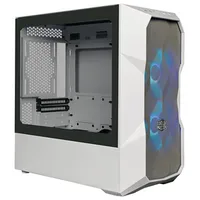 Cooler Master Masterbox Td300 Mesh  tower case White tempered glass