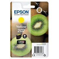 Epson Kiwi 202 tintes kārtridžs 1 pcs Oriģināls Standarta produktivitāte Dzeltens