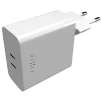 Fixed Dual Usb-C Mains Charger, Pd support, 65W