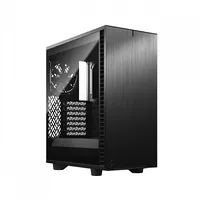 Fractal Design  Define 7 Compact Light Tempered Glass Side window Black Atx Power supply included No