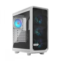 Fractal Design  Meshify 2 Compact Rgb Side window White Tg Clear Mid-Tower Power supply included No Atx
