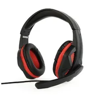 Gembird Gaming headset  3.5 mm plug Ghs-03 Black Built-In microphone Wired