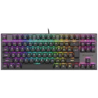 Genesis  Thor 303 Tkl Black Mechanical Gaming Keyboard Wired Rgb Led light Us Usb Type-A 865 g Replaceable Hot