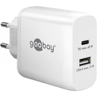 Goobay  Usb-C Pd Dual Fast Charger 45 W 65412 N/A