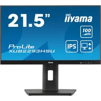 iiyama Prolite Xub2293Hsu-B6 monitori 54,6 cm 21.5 1920 x 1080 pikseļi Full Hd Led Melns