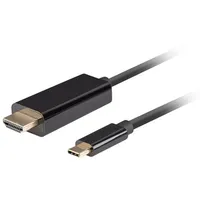 Lanberg Usb-C to Hdmi Cable, 0.5 m 4K/60Hz, Black  Cable