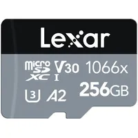 Lexar  High-Performance 1066X Uhs-I 256 Gb Microsdxc Flash memory class 10
