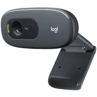 Logitech C270 vebkamera 3 Mp 1280 x 720 pikseļi Usb 2.0 Melns