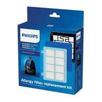 Philips Allergy H13, Powerpro Compact un Active - Filtru komplekts putekļu sūcējiem