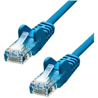 Proxtend V-5Utp-03Bl tīkla kabelis Zils 3 m Cat5E U/Utp Utp