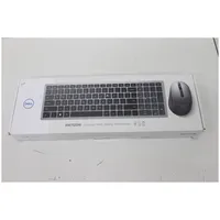 Sale Out. Dell  Keyboard and Mouse Km7120W Wireless 2.4 Ghz, Bluetooth 5.0 Batteries included Us Refurbished, No Or