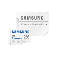 Samsung Pro Endurance, microSDXC,  Sd adapteris, 256 Gb, balta - Atmiņas karte