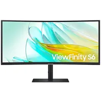 Samsung Viewfinity Ls34C652Uauxen monitori 86,4 cm 34 3440 x 1440 pikseļi 4K Ultra Hd Led Melns