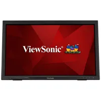 Viewsonic Td2223 monitori 54,6 cm 21.5 1920 x 1080 pikseļi Full Hd Led Skārienjūtīgais ekrāns Vairāklietotāju Melns