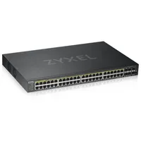 Zyxel Gs1920-48Hpv2 Vadīts Gigabit Ethernet 10/100/1000 Power over Poe Melns