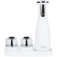 Adler  Electric Salt and pepper grinder Ad 4449W Grinder 7 W Housing material Abs plastic Lithium Mills with cerami
