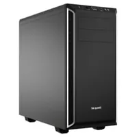 be quiet Pure Base 600 Midi Tower Melns, Sudrabs