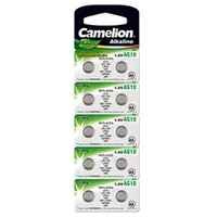 Camelion  Ag10/Lr54/Lr1130/389 Alkaline Buttoncell 10 pcs