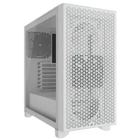 Corsair  Tempered Glass Pc Case 3000D White Mid-Tower Power supply included No Atx