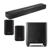 Denon Home Sound Bar 550  2X 150 Subwoofer, melna - Soundbar mājas kinozāles komplekts
