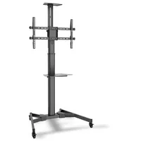 Digitus  Floor stand Tv-Cart for screens up to 70, max. 50Kg wheelbase, Vesa 600X400 Tilt 37-70 Maximum weight