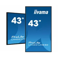 iiyama Lh4341Uhs-B2 ceļrāžu displejs 108 cm 42.5 Lcd 500 cd/m² 4K Ultra Hd Iebūvētais procesors Android 8.0 18/7