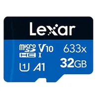 Lexar  Memory card Lms0633032G-Bnnng 32 Gb microSDHC Flash memory class Uhs-I Class 10 Adapter