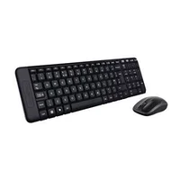Logitech Mk220, Rus, melna - Bezvadu klaviatūra ar peli