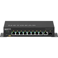 Netgear Gsm4210Pd-100Eus tīkla pārslēgs Vadīts L2/L3 Gigabit Ethernet 10/100/1000 Power over Poe Melns