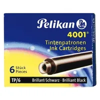 Pelikan Tintes patronas Tp/6 Brilliant Black