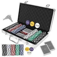 Poker Set 300 Chips Texas Suitcase
