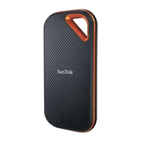 Sandisk Extreme Pro Portable Ssd V2, 2 Tb, pelēka / oranža - Ārējais cietais disks