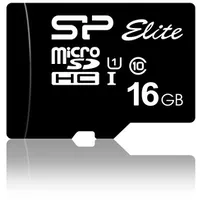Silicon Power Elite 16 Gb Microsdhc Uhs-I Klases 10