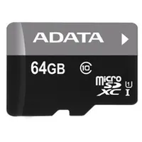 Adata  Premier Uhs-I 64 Gb Microsdxc Flash memory class 10 Sd adapter