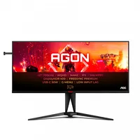Aoc Agon 5 Ag405Uxc monitori 100,3 cm 39.5 3440 x 1440 pikseļi Wide Quad Hd Lcd Melns