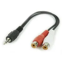 Cable Audio 3.5Mm To 2Rca/Socket Cca-406 Gembird