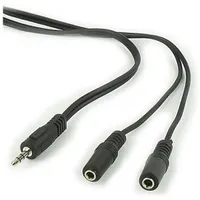 Cable Audio Splitter 3.5Mm/5M Black Cca-415 Gembird